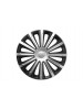 Puklice / Hubcap trend silver/black